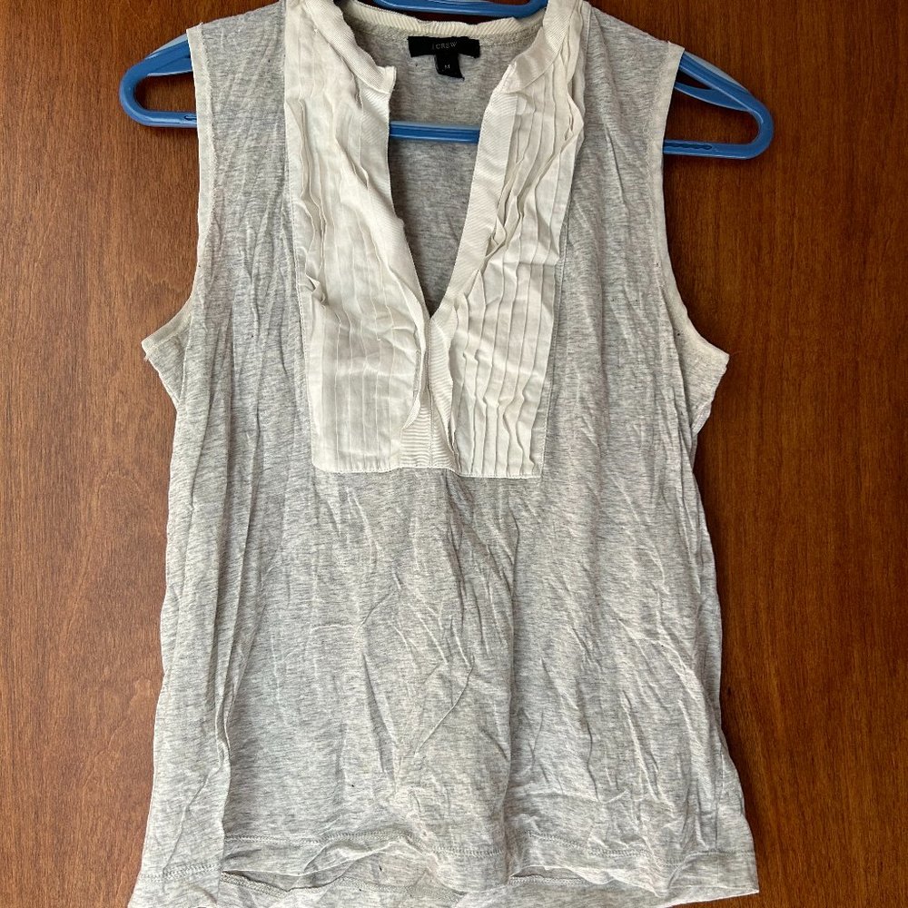 J Crew Tuxedo-front Tshirt Sz M